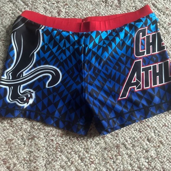 new cheer athletics panthers practice wear adult small shorts - Picture 1 of 1